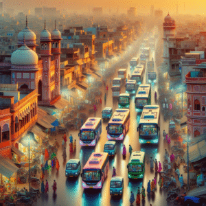 An image illustrating NueGo Celebrates Three Years in India  Leading the Charge with Electric Buses