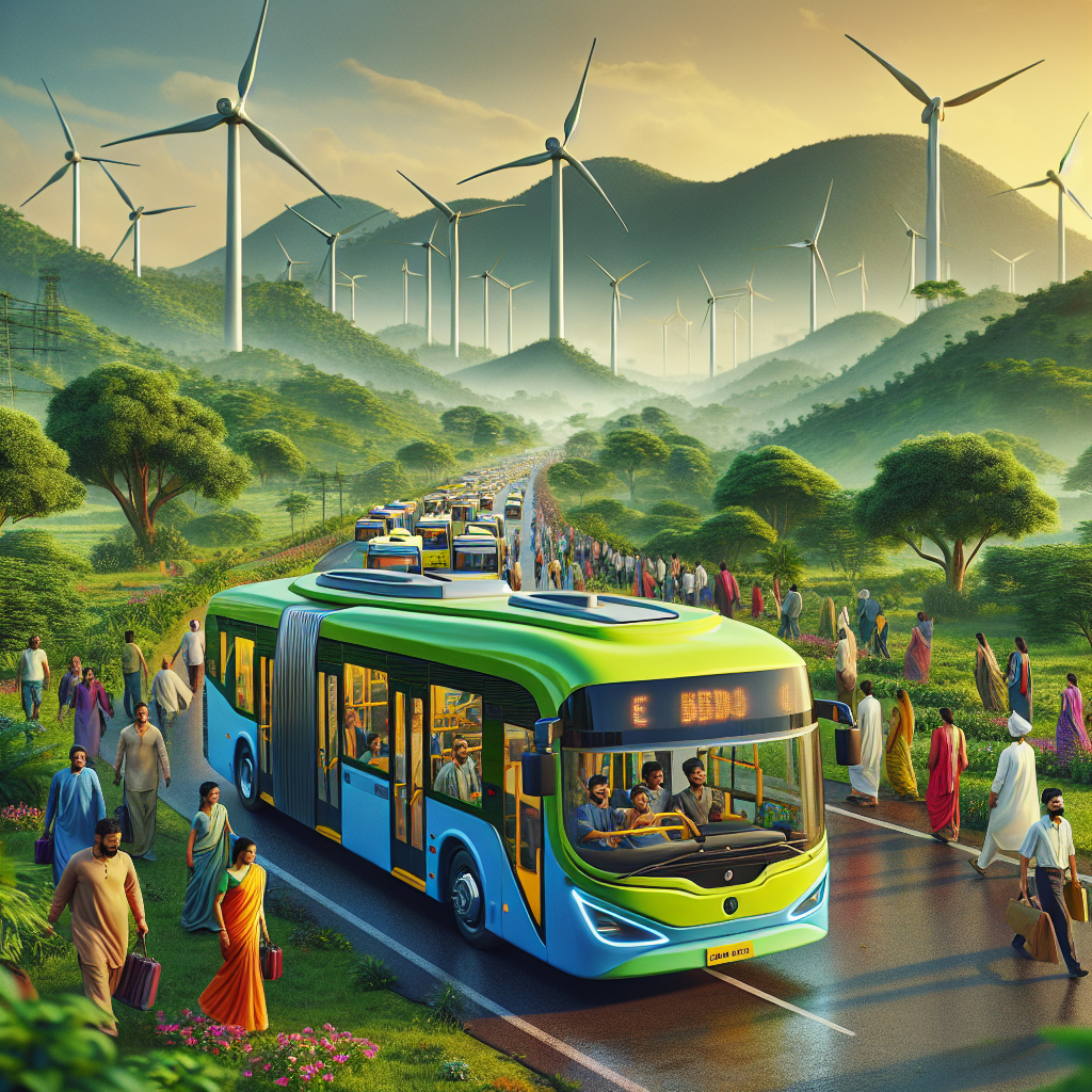 An image illustrating NueGo Celebrates Three Years of Electric Revolution in India  Revolutionizing Intercity Travel with Electric Buses