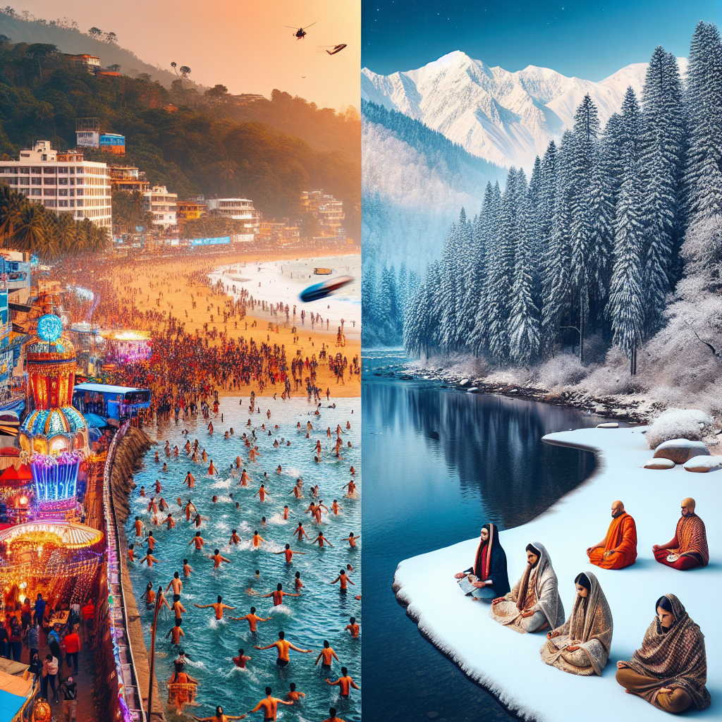 An image illustrating Top Destinations to Welcome the New Year in India  Goa The Epicenter of Beach Festivities