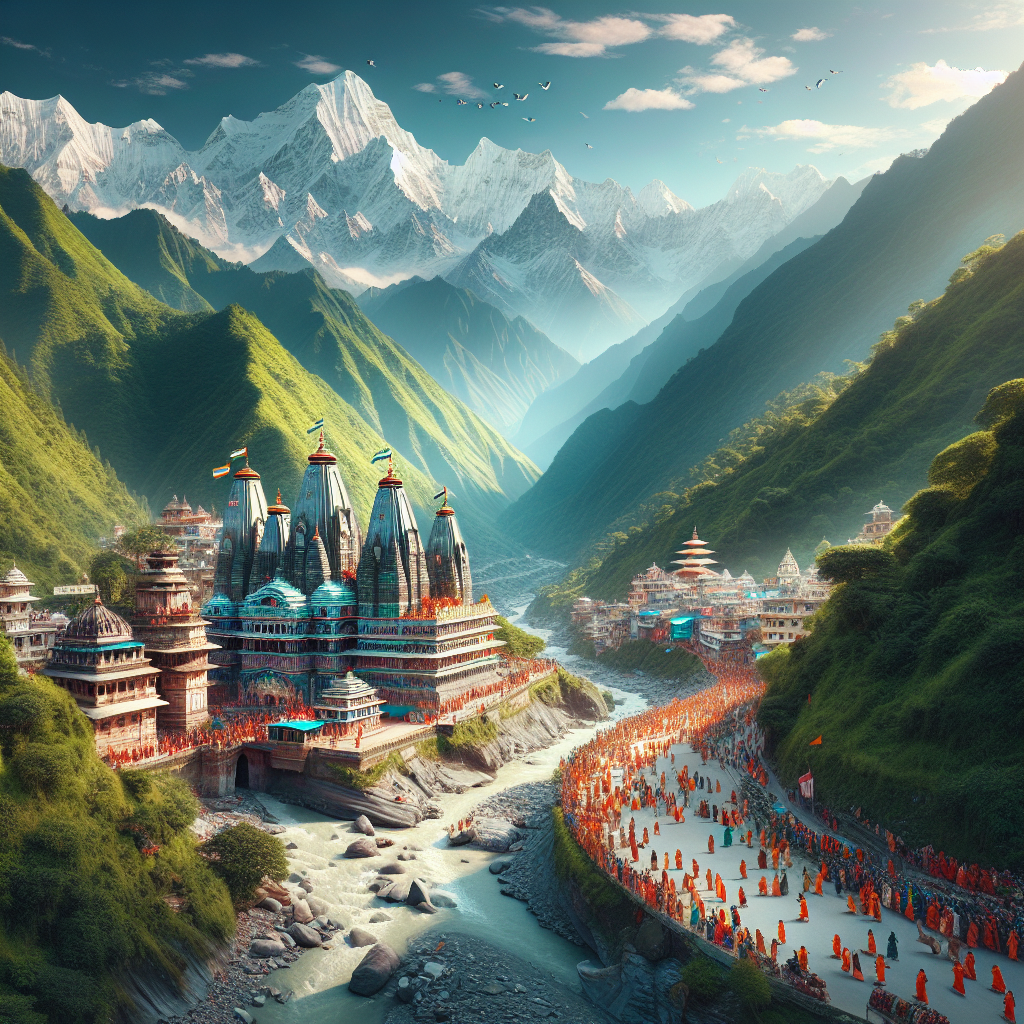 An image illustrating Char Dham Yatra Registration for Uttarakhand A Comprehensive Guide  Understanding the Char Dham Yatra