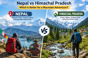 Nepal vs Himachal Himalayan Adventure salutetravelscom salutetravelscom Mountain adventure in India Nepal vs Himachal Himalayan Adventure Nepal vs Himachal Himalayan Adventure